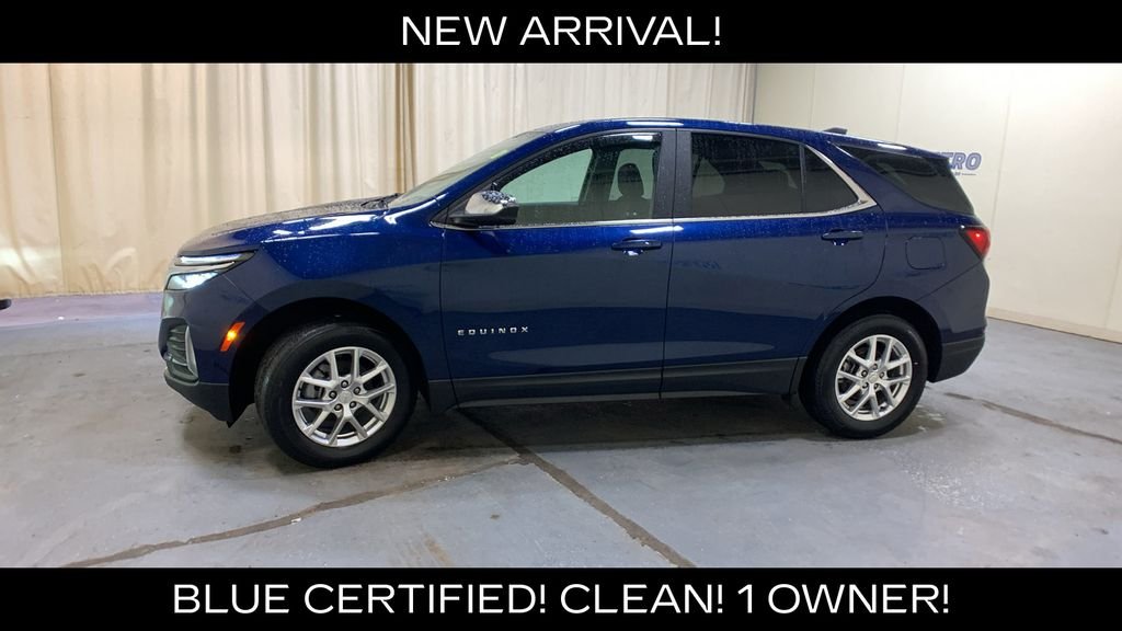 Certified Used 2022 Blue Chevrolet LT image 6