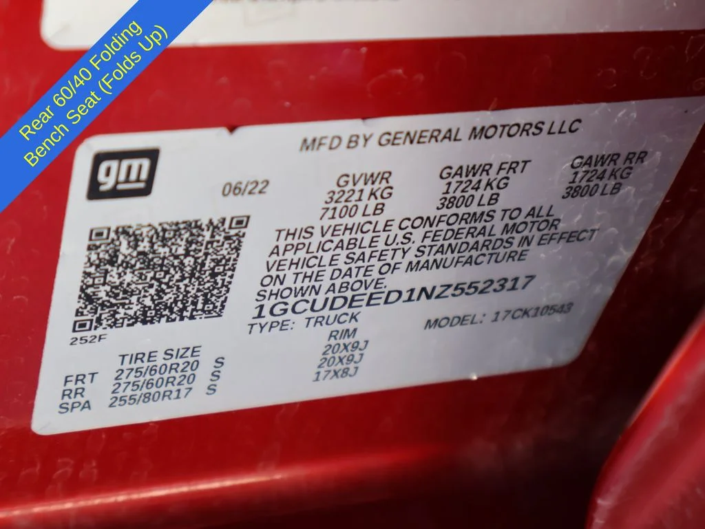 Used 2022 Cherry Red Tintcoat Chevrolet RST image 40