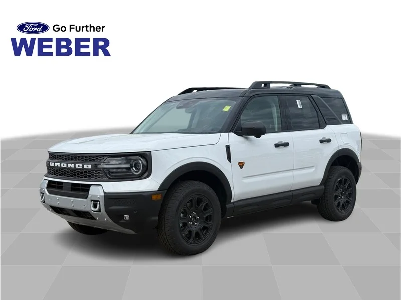 New 2026 Oxford White Ford Badlands 4x4 image 1
