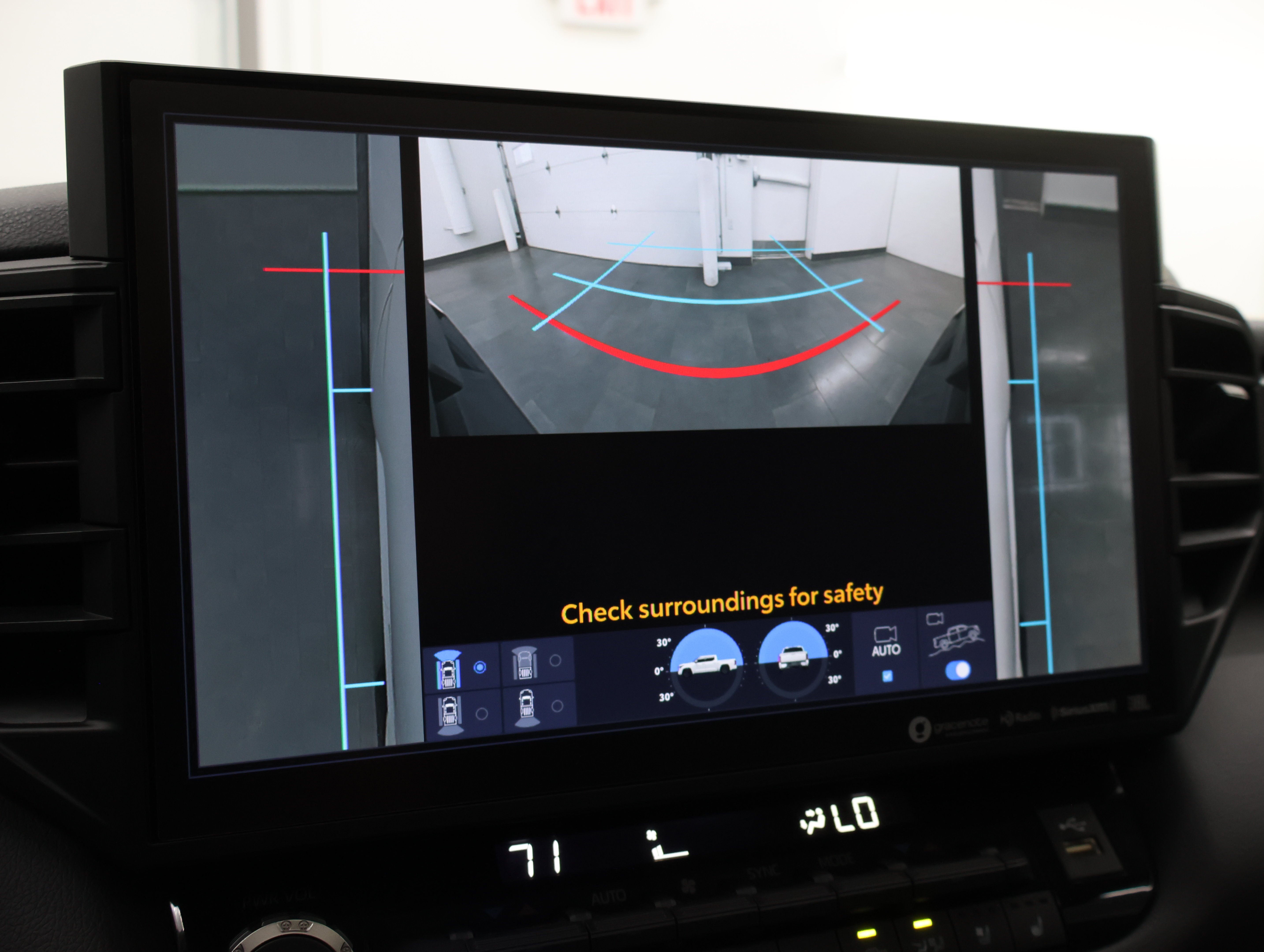 Used 2023 Ice Cap Toyota 4x4 CrewMax TRD Pro Hybrid: CREWMAX-SHORT-TRD PRO HYBRID-PANO-ADAPTIVE CRUISE-360 CAM-1 OWNER image 21