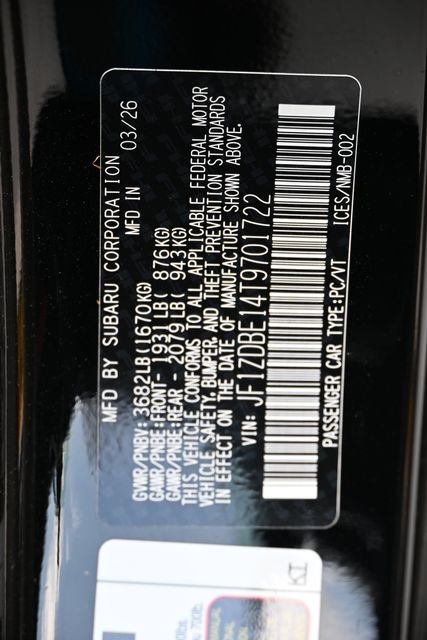 New 2026 Black Subaru Limited image 18