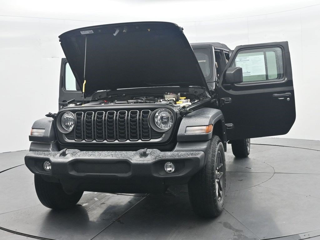 Used 2024 Black Clearcoat Jeep Sport S image 44