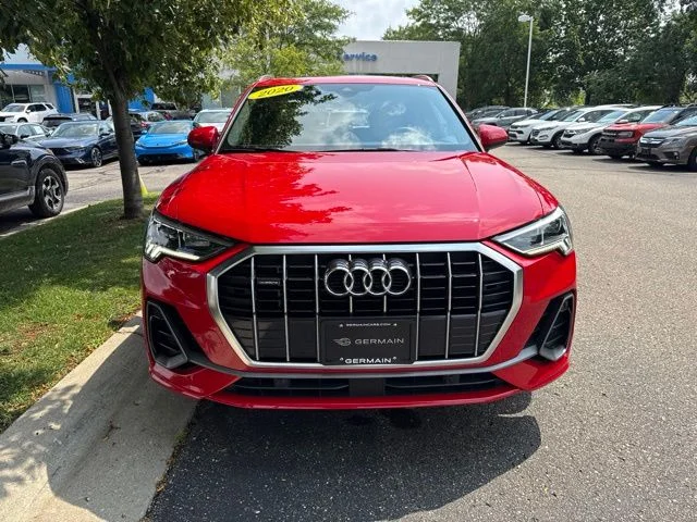 Used 2020 Tango Red Audi Premium Plus S line image 12