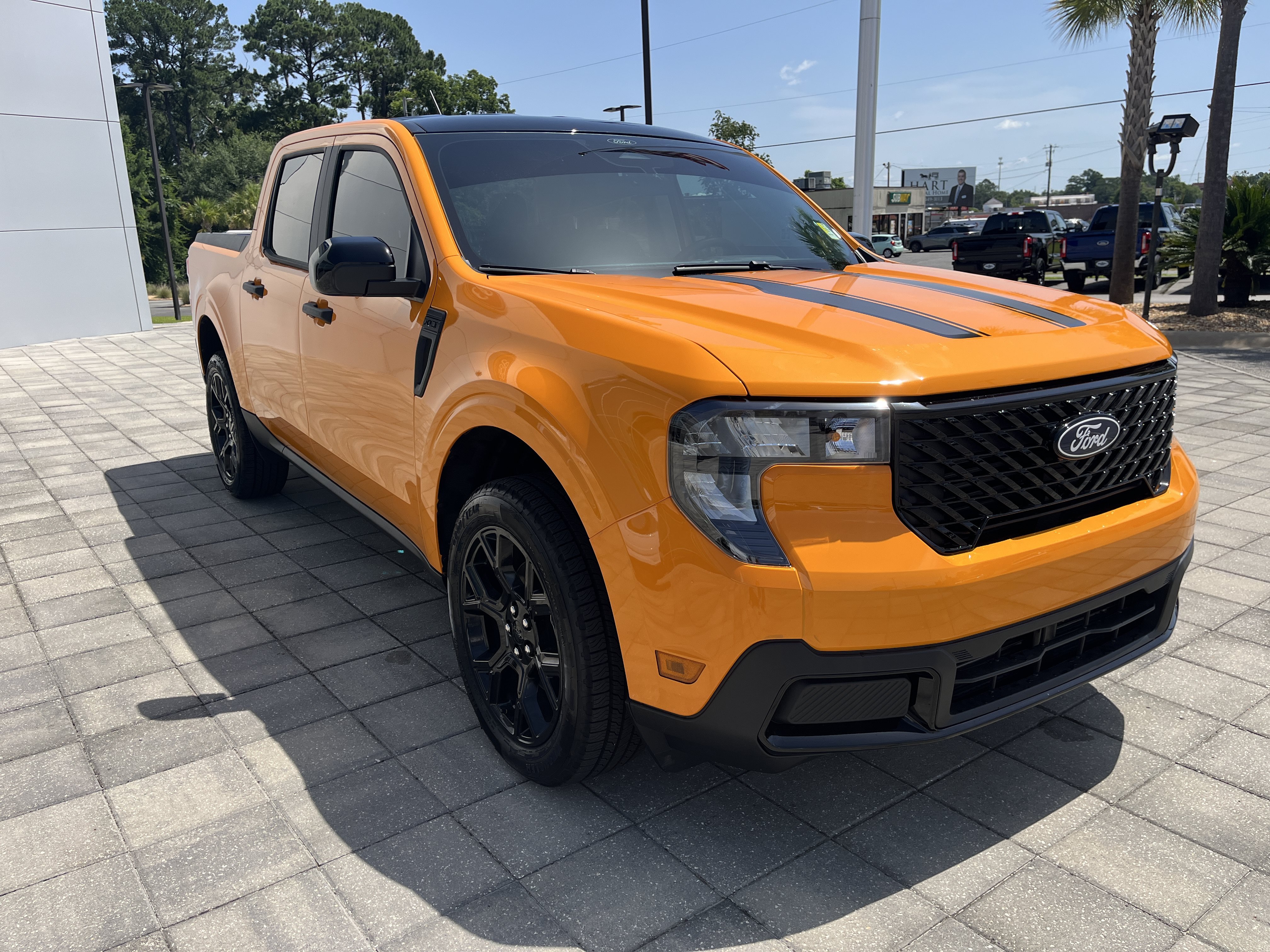 New 2026 Orange Fury Metallic Tri-Coat Ford XLT image 8