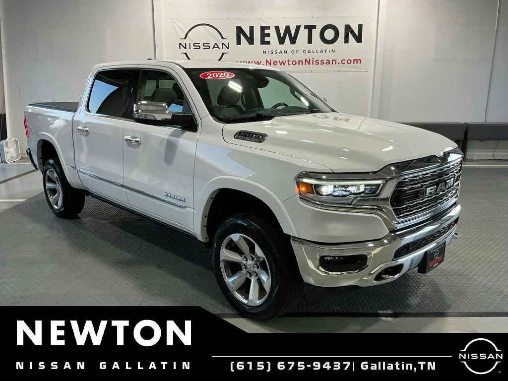 Used 2020 Bright White Clearcoat Ram Limited image 6