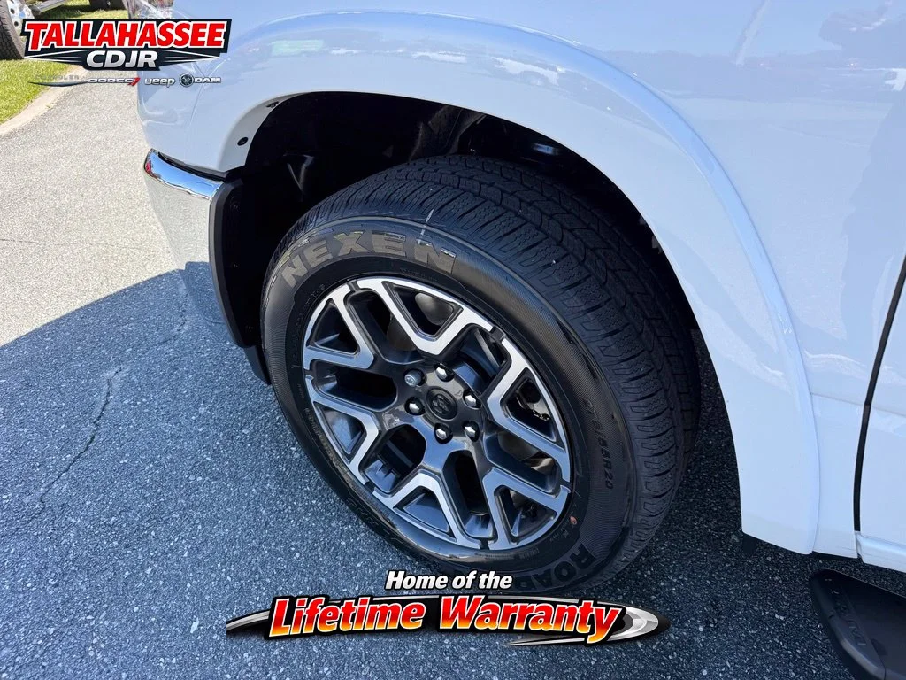 New 2027 Bright White Clear-Coat Exterior Paint RAM Laramie image 16