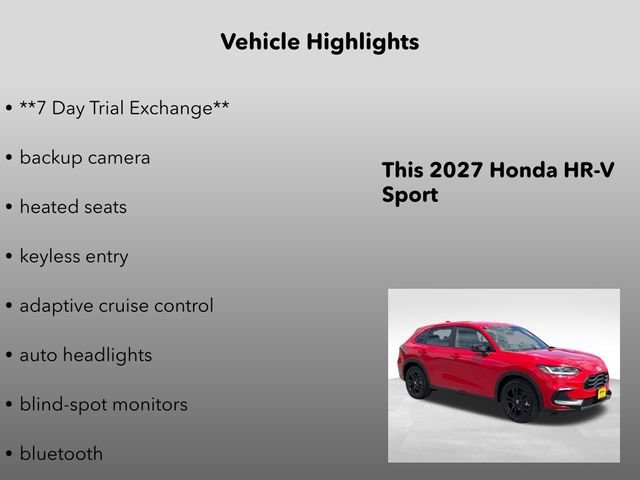 New 2027 Milano Red Honda Sport image 5