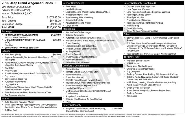 Used 2025 Gray Jeep Series III image 37