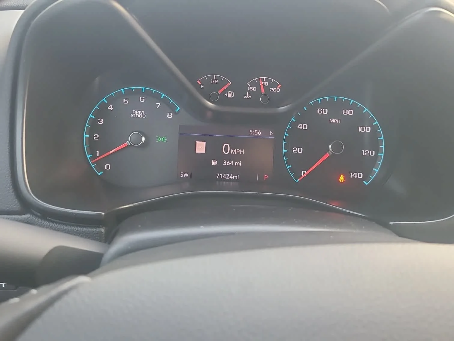 Used 2020 Pacific Blue Metallic Chevrolet 4WD LT image 2