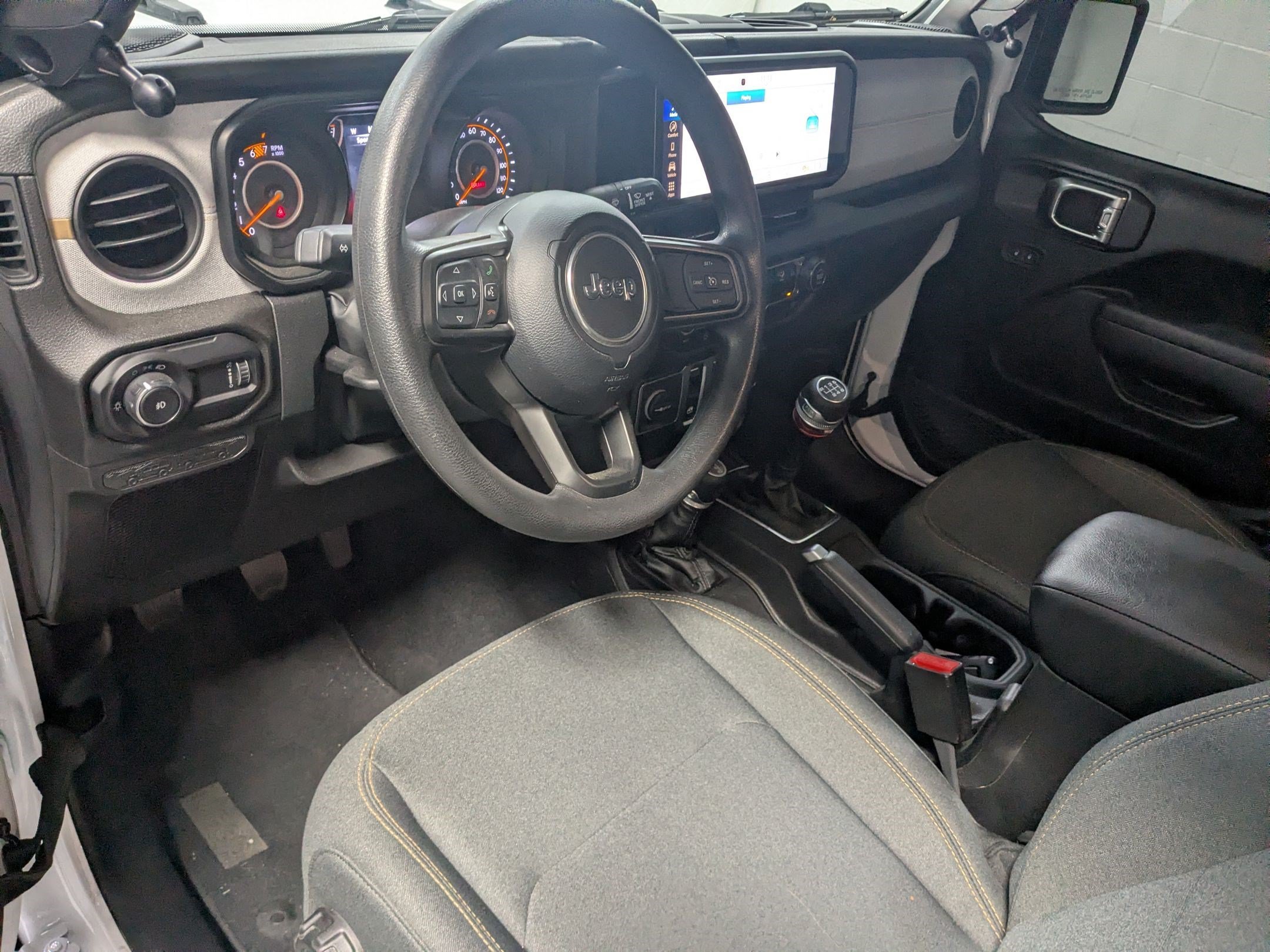 Used 2026 Bright White Clearcoat Jeep Sport image 10