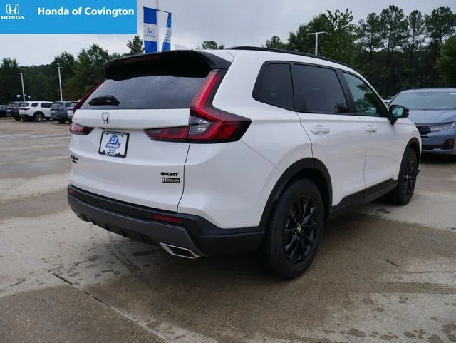 New 2026 Platinum White Pearl Honda 2WD Sport Hybrid image 3