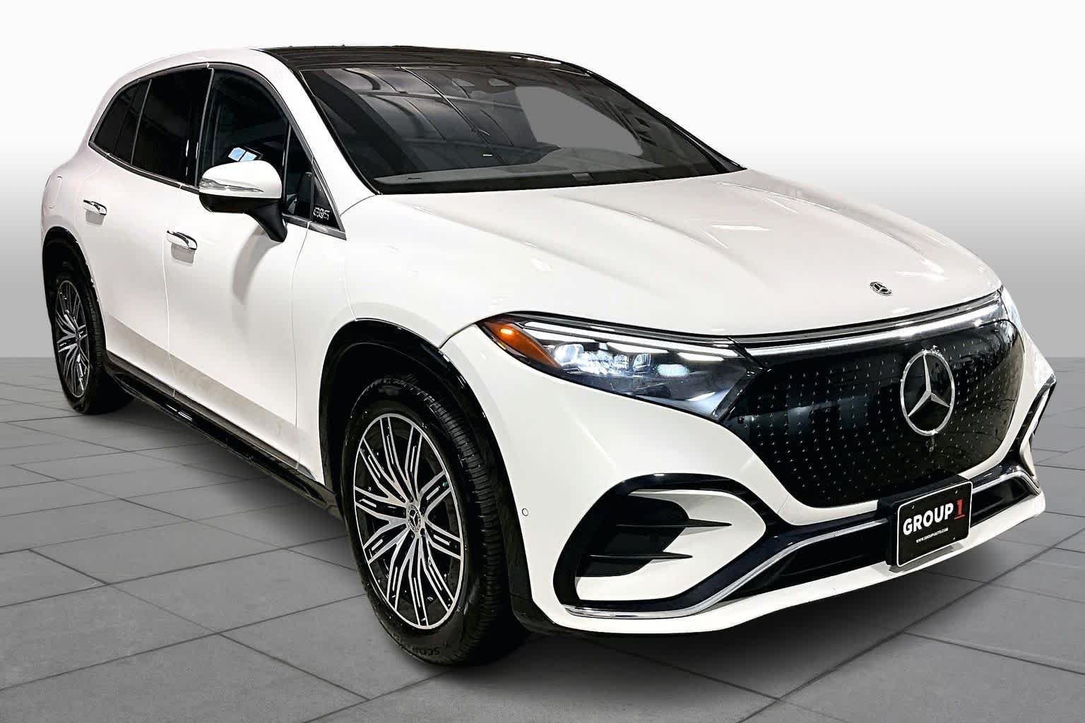 Certified 2023 Mercedes-Benz EQS SUV Base with VIN 4JGDM4EB0PA013984 for sale in Hanover, MA