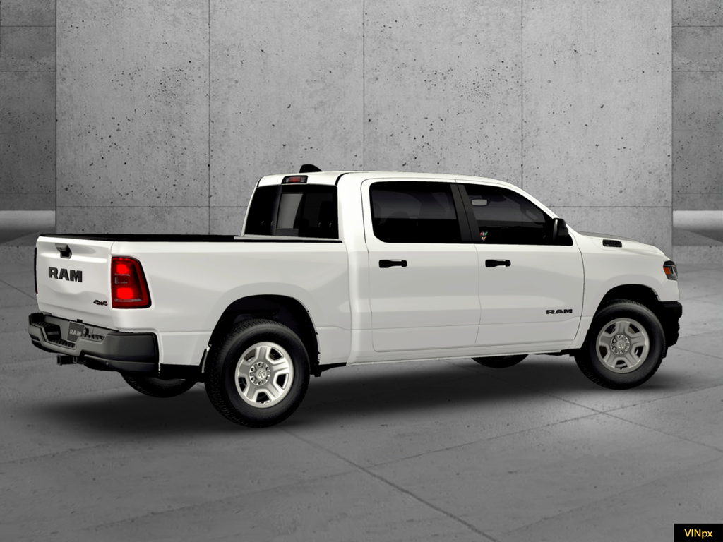 New 2026 Bright White Clear-Coat Exterior Paint RAM Tradesman image 7