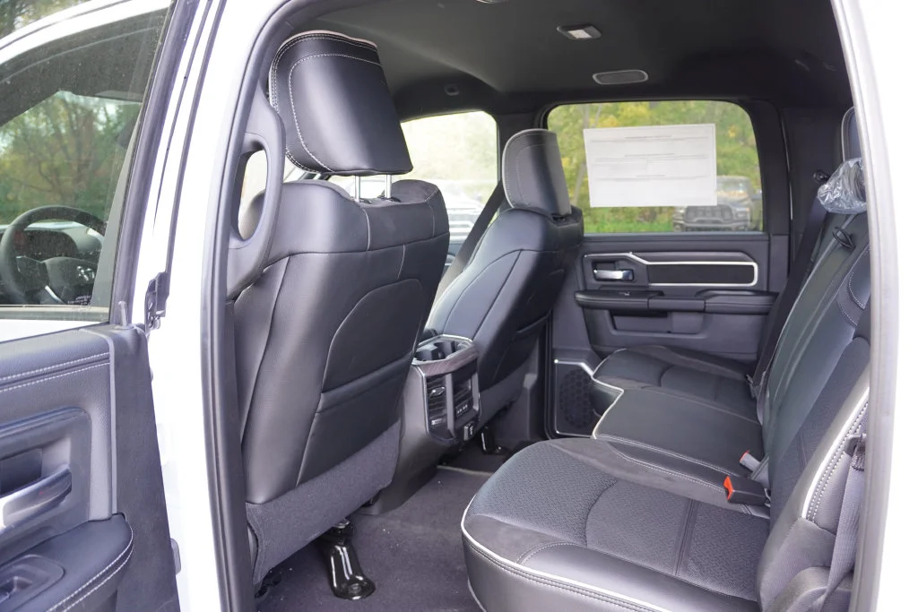 New 2027 Bright White Clear-Coat Exterior Paint RAM Laramie image 12
