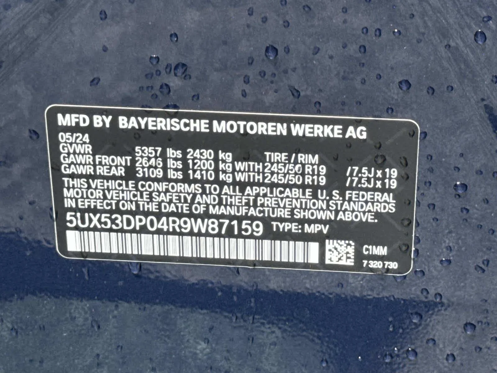 Used 2024 Phytonic Blue Metallic BMW xDrive30i image 42