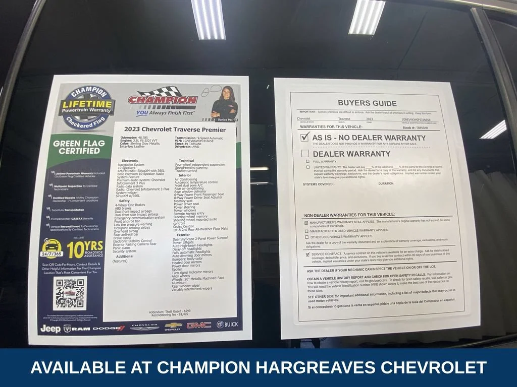 Certified Used 2023 Sterling Gray Metallic Chevrolet Premier image 43