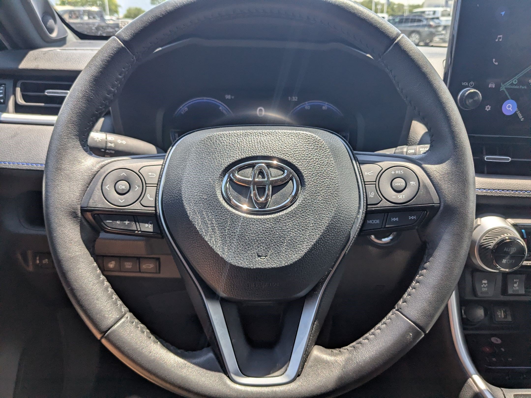 Used 2024 Midnight Black Metallic Toyota Hybrid XSE image 18