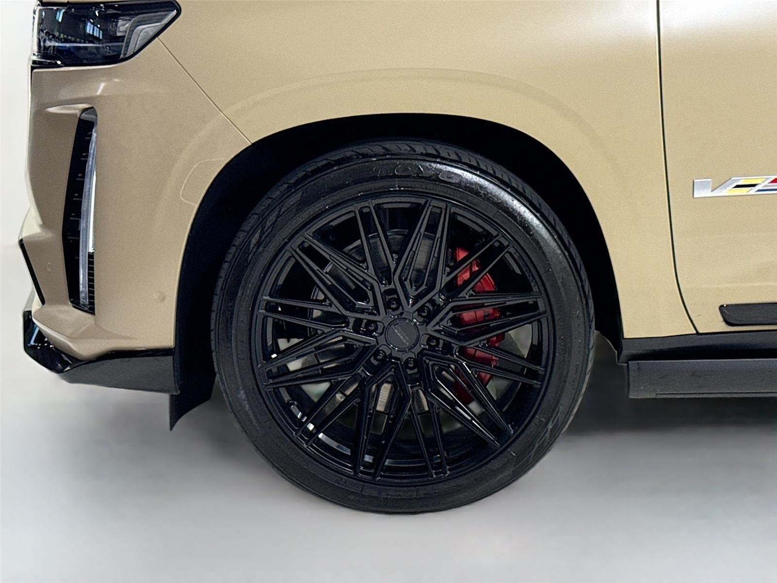 Used 2023 Black Raven Cadillac AWD V-Series | Vossen Wheels | Two Tone Wrap image 43