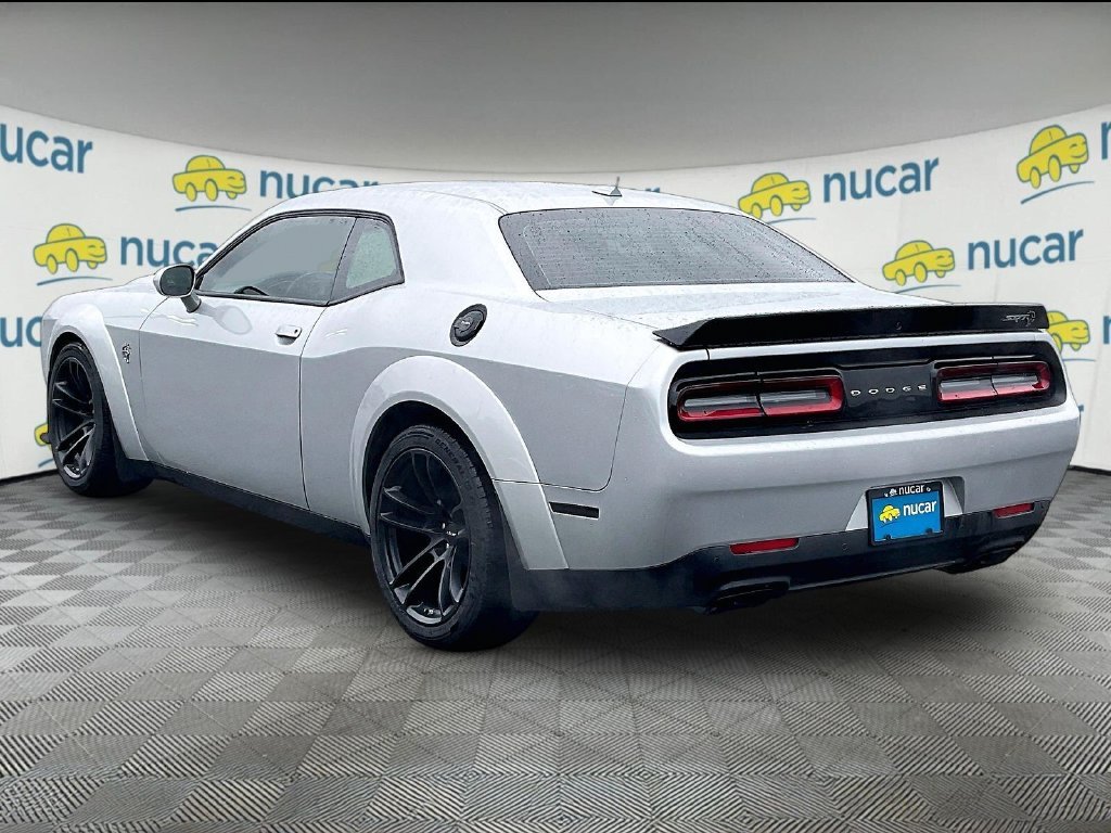 Used 2021 Triple Nickel Clearcoat Dodge SRT Hellcat Widebody image 4