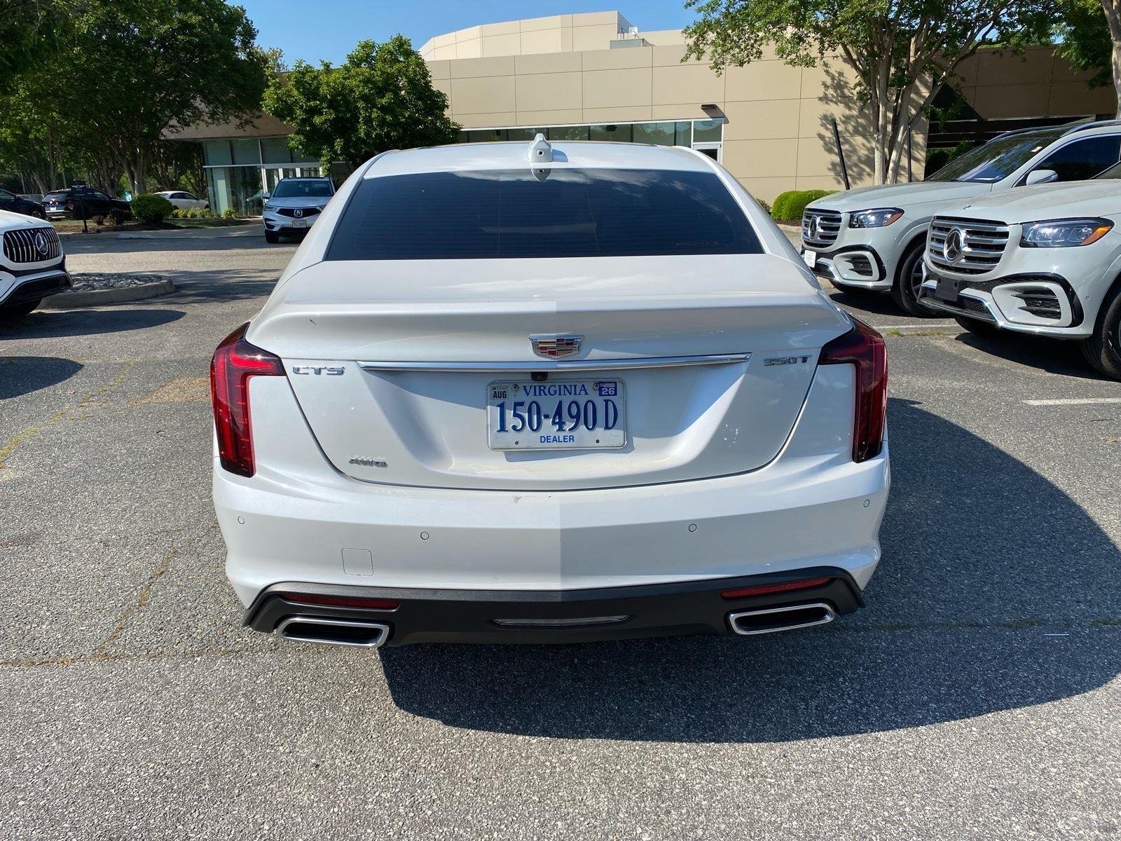 Used 2025 Crystal White Tricoat Cadillac Premium Luxury image 7