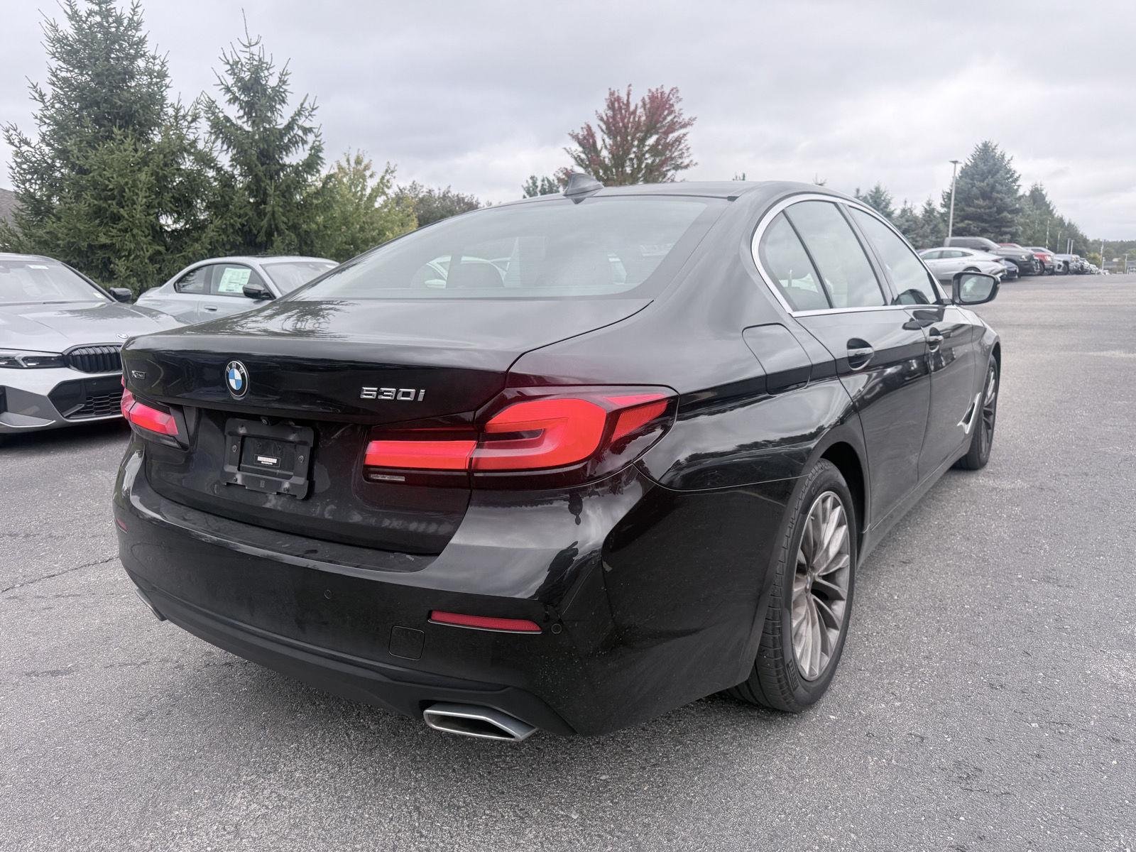 Used 2023 Black Sapphire Metallic BMW 530i xDrive image 7