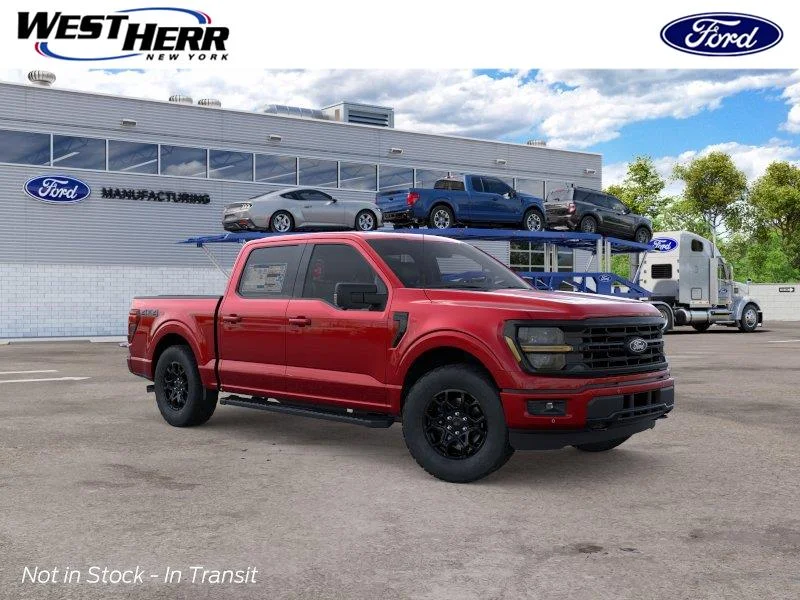 New 2026 Ruby Red Metallic Tinted Clearcoat Ford XLT image 1