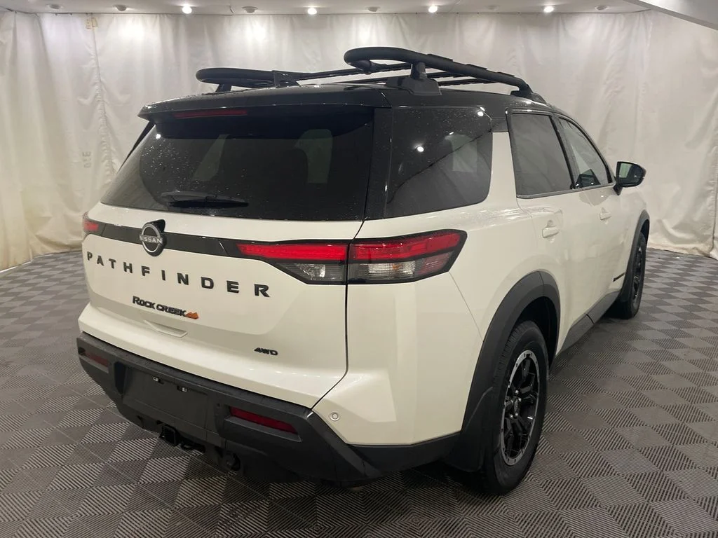 Used 2024 Pearl White Tricoat/Super Black Nissan Rock Creek image 5