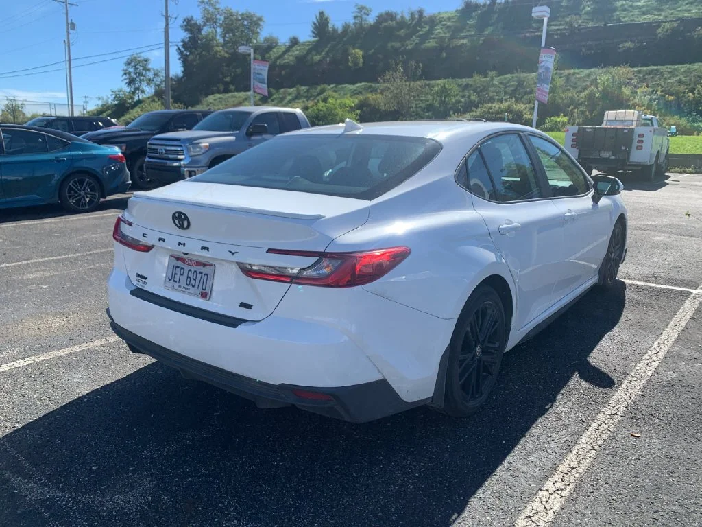 Used 2025 White Toyota SE image 3