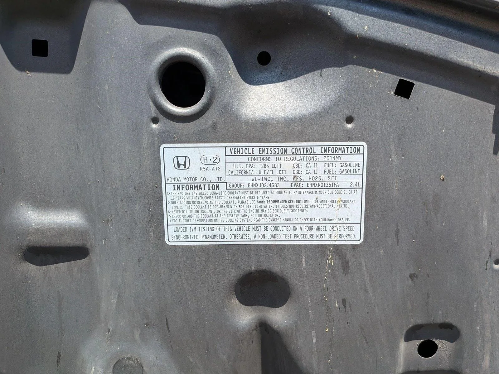 Used 2014 Silver/Gray Honda LX image 15