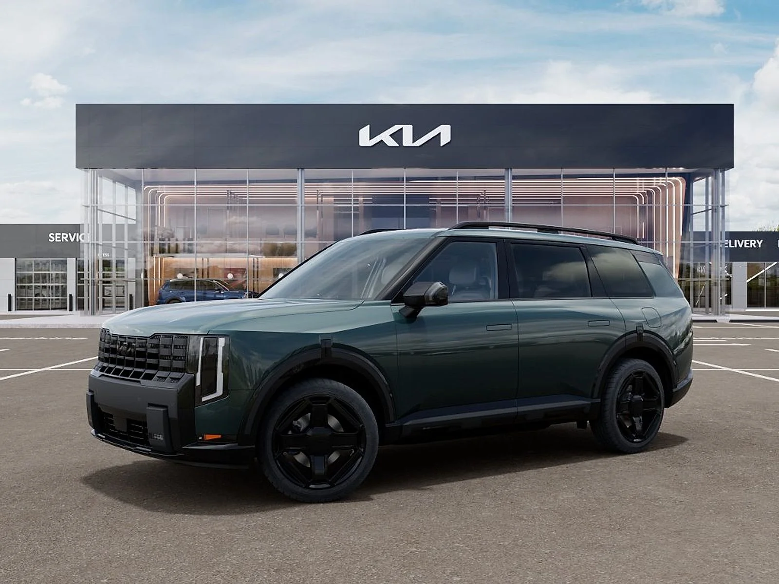 New 2027 Green Kia X-Line EX image 4