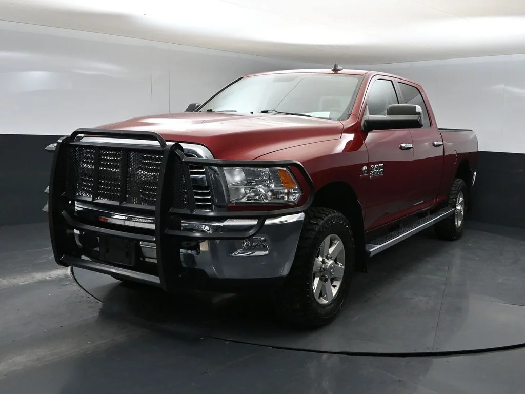 Used 2015 Deep Cherry Red Crystal Ram Big Horn image 5