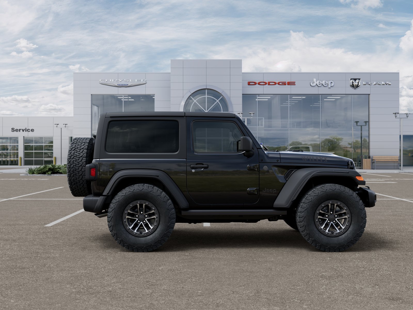 New 2026 Black Clear-Coat Exterior Paint Jeep Willys image 31