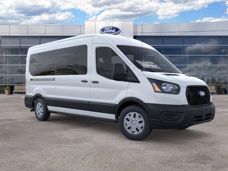 New 2026 Oxford White Ford Passenger Van XL image 7