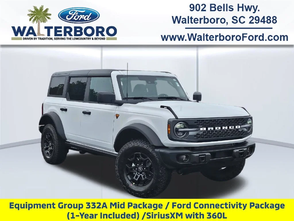 New 2026 White Ford Badlands image 1