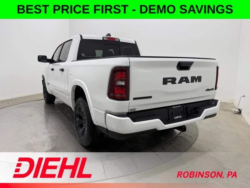 New 2026 Bright White Clear-Coat Exterior Paint RAM Big Horn/Lone Star image 4