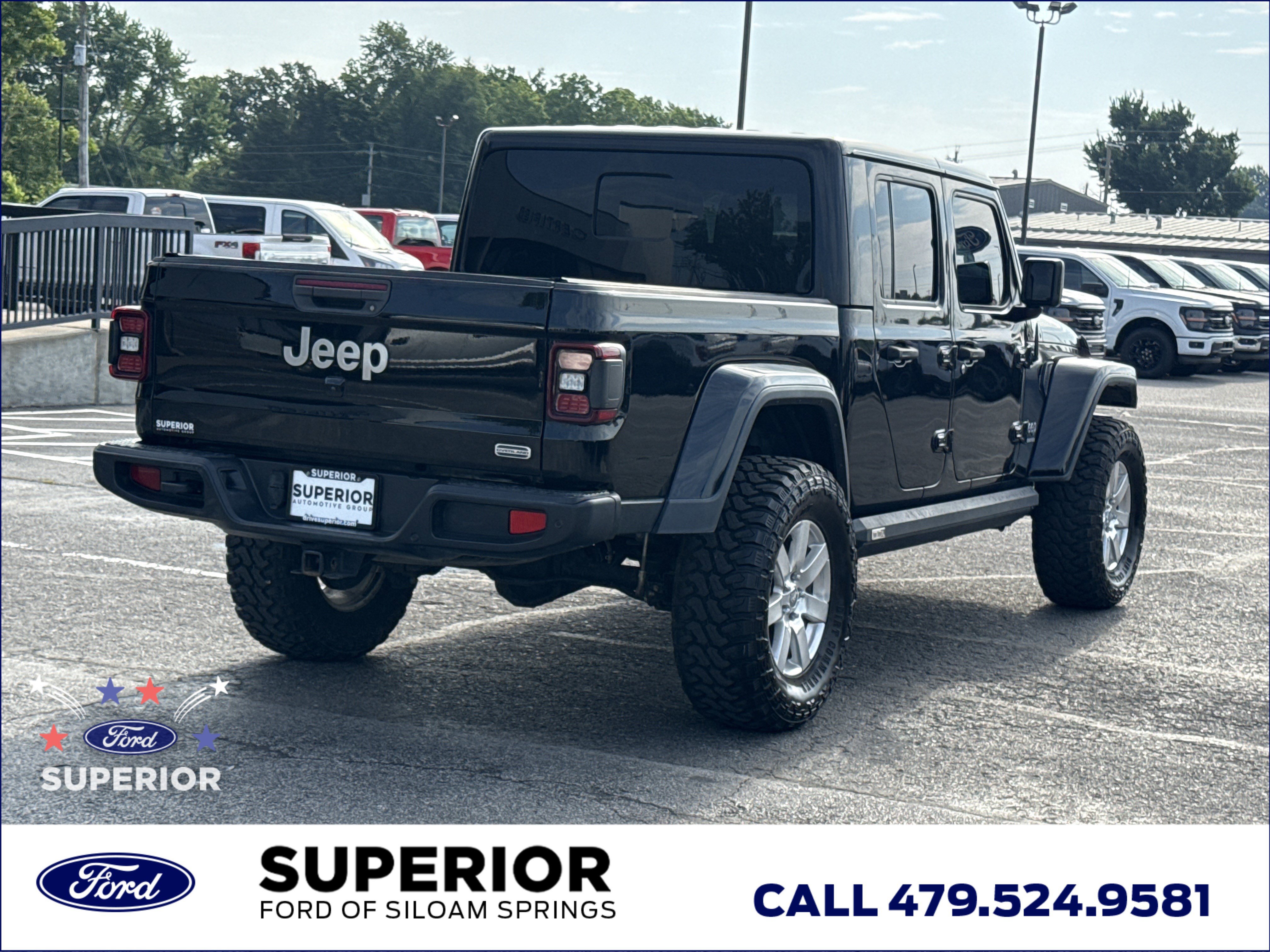 Used 2020 Black Clearcoat Jeep Overland 4WD image 3