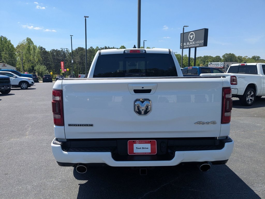 Used 2022 Bright White Clearcoat Ram Big Horn image 6
