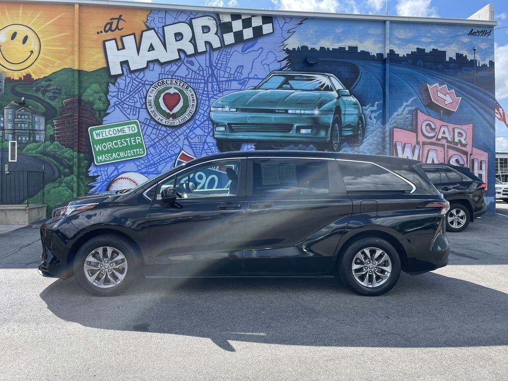 Used 2024 Black Toyota LE image 2