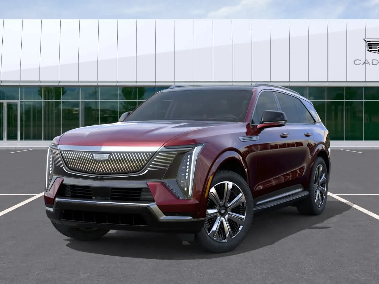 New 2026 Black Cherry Tintcoat Cadillac Luxury image 6