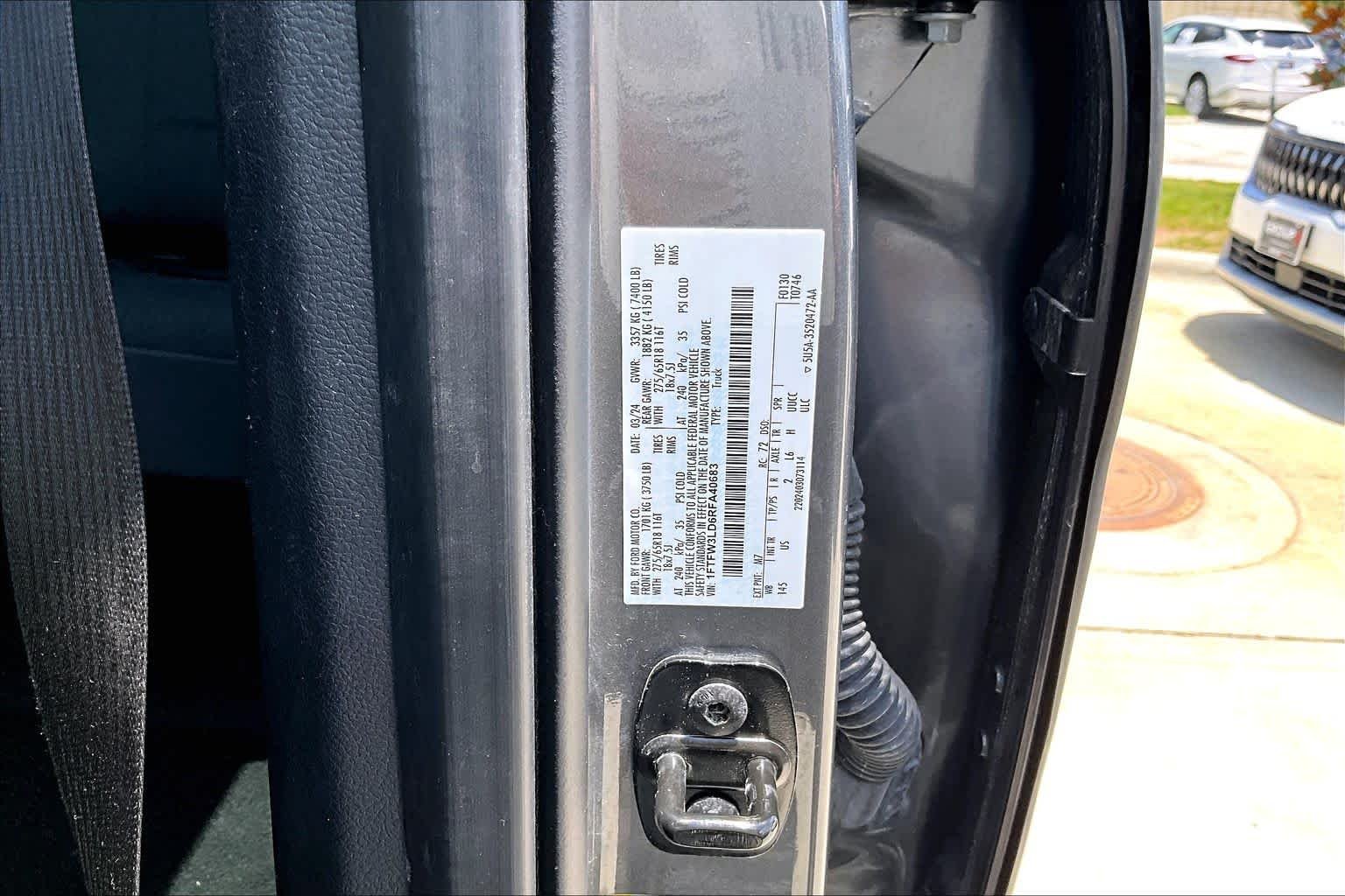 Used 2024 Carbonized Gray Ford XLT image 33