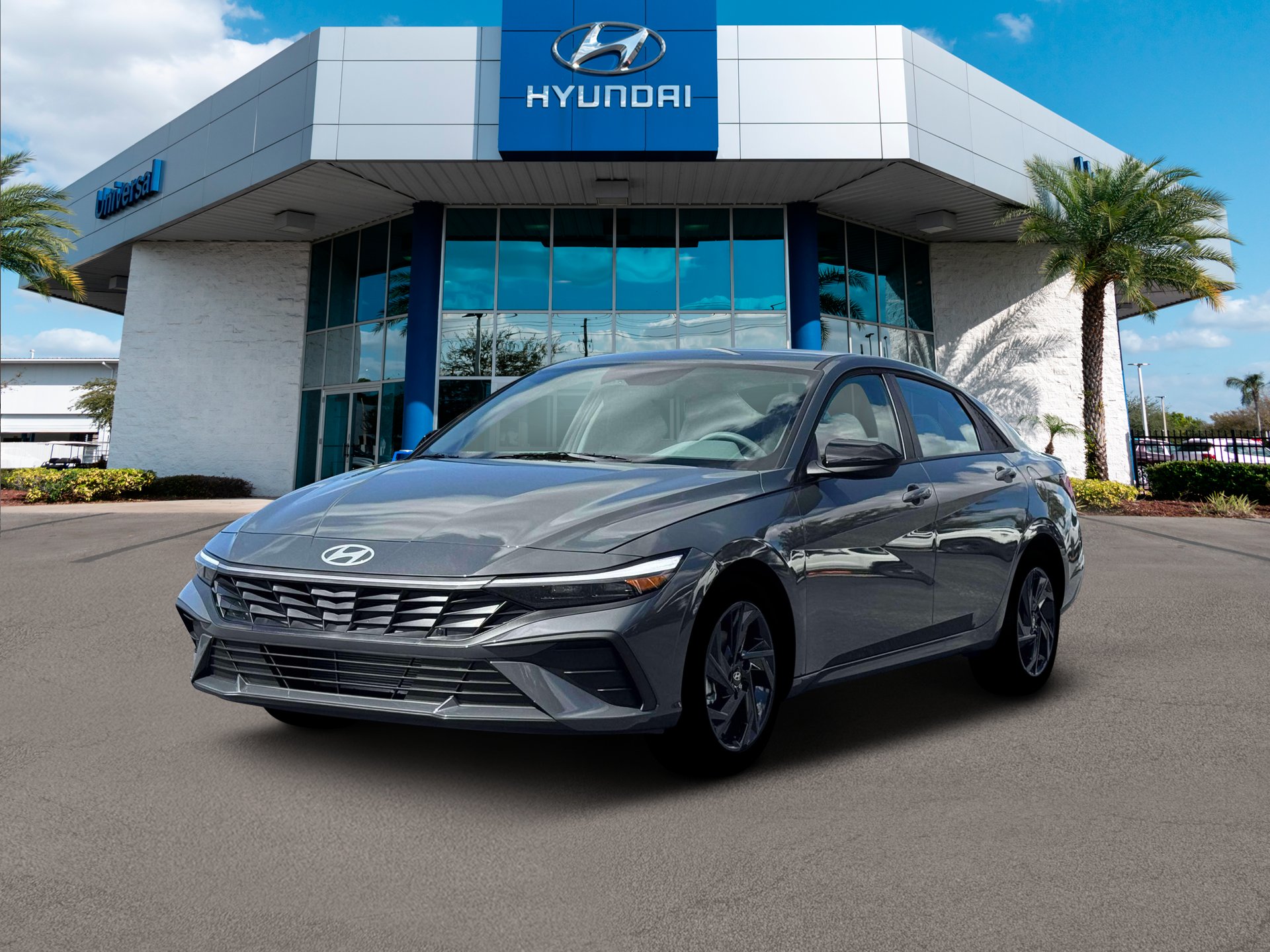 New 2026 Gray Hyundai SEL Sport image 1