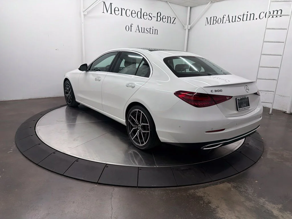 New 2027 White Mercedes-Benz C 300 image 5