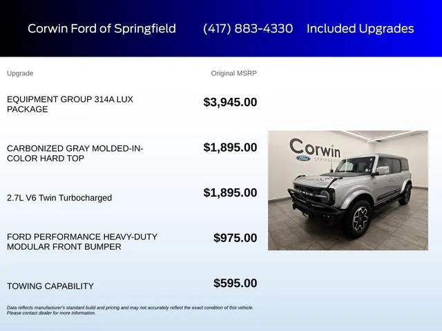 Certified Used 2023 Iconic Silver Metallic Ford Outer Banks image 6