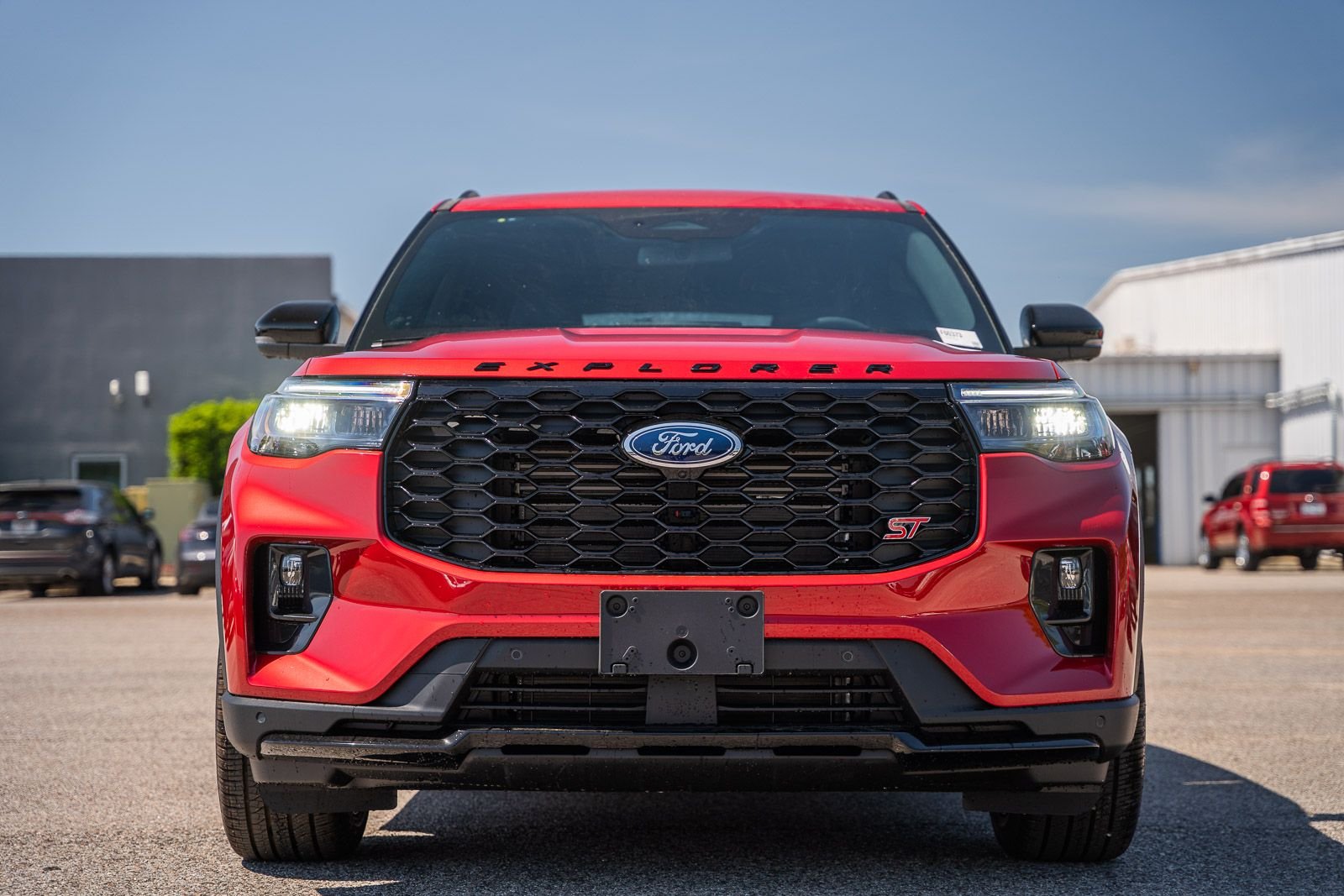 New 2026 Rapid Red Metallic Tinted Clearcoat Ford ST image 2