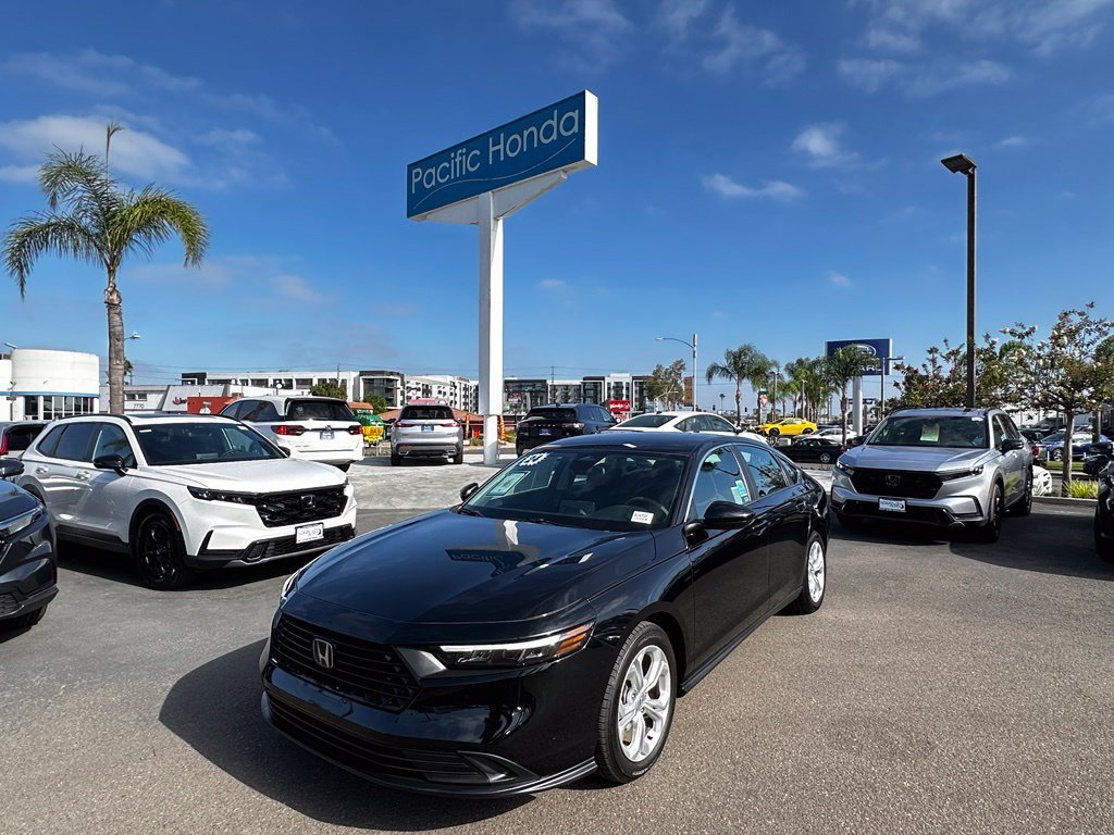 Used 2024 Crystal Black Pearl Honda LX image 2