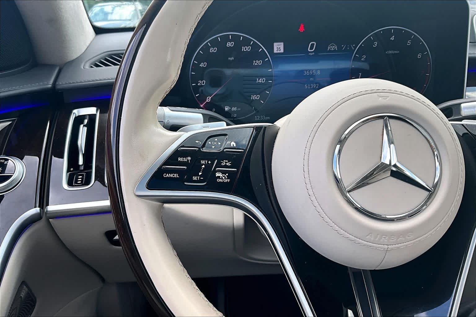 Used 2021 Cirrus Silver Mercedes-Benz S 580 image 24