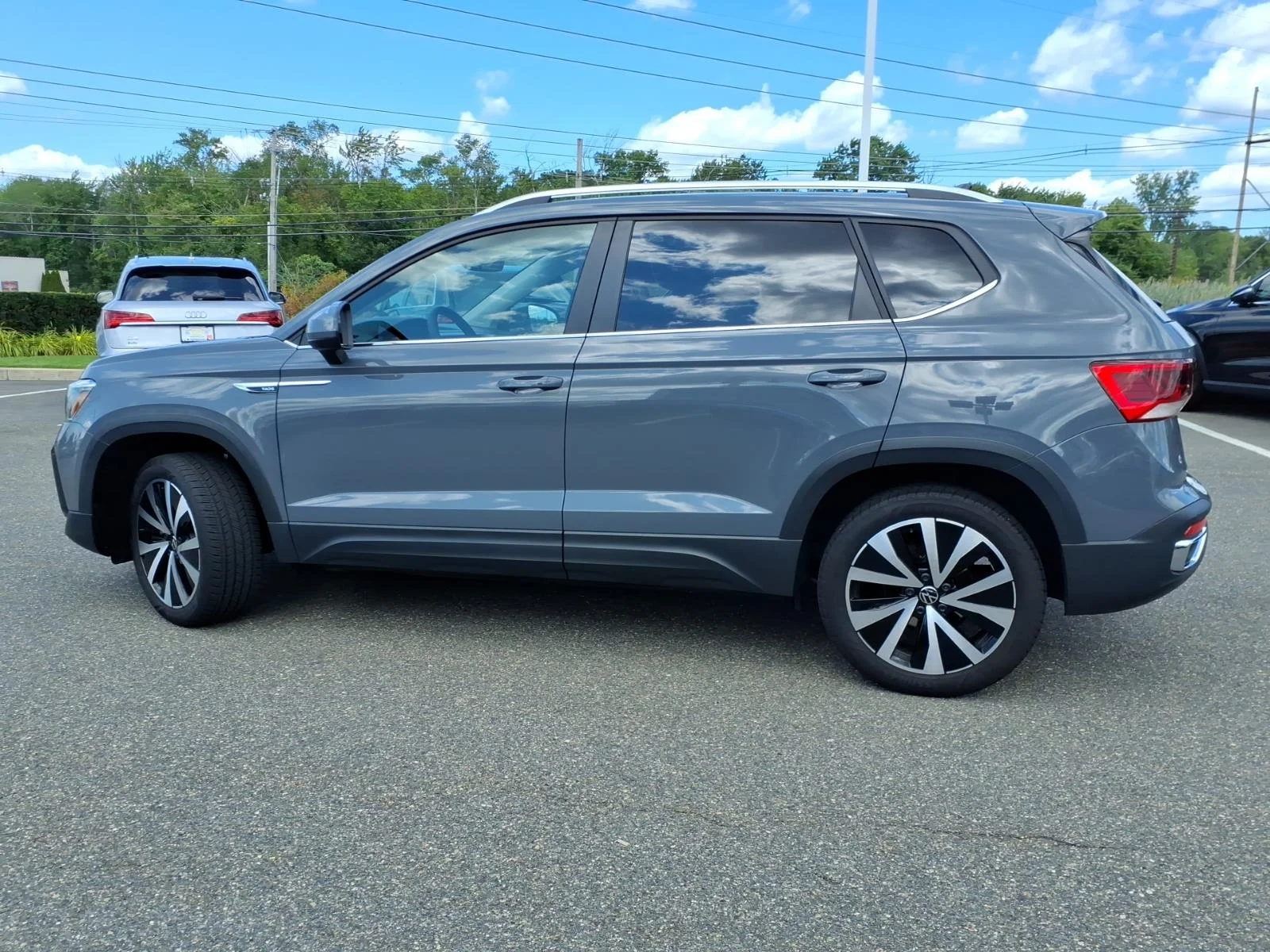 Certified Used 2024 Pure Gray Volkswagen SE image 8