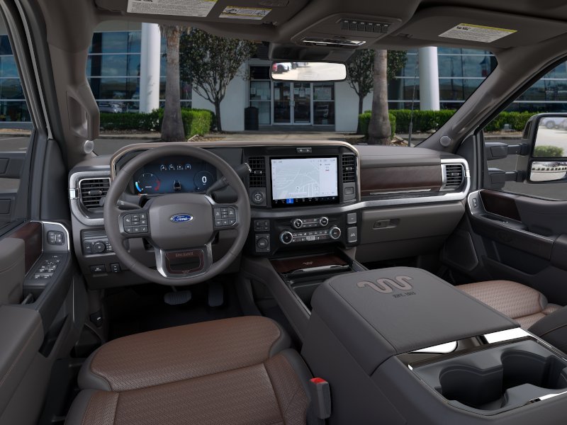 New 2026 Star White Metallic Tri-Coat Ford F-350® King Ranch® image 9