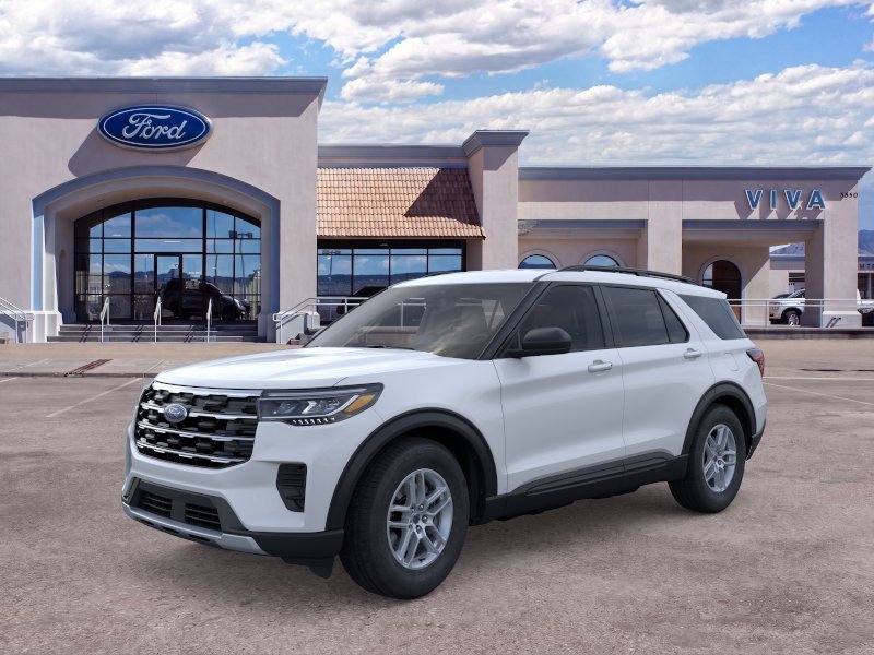 New 2026 Space White Metallic Ford Active image 1