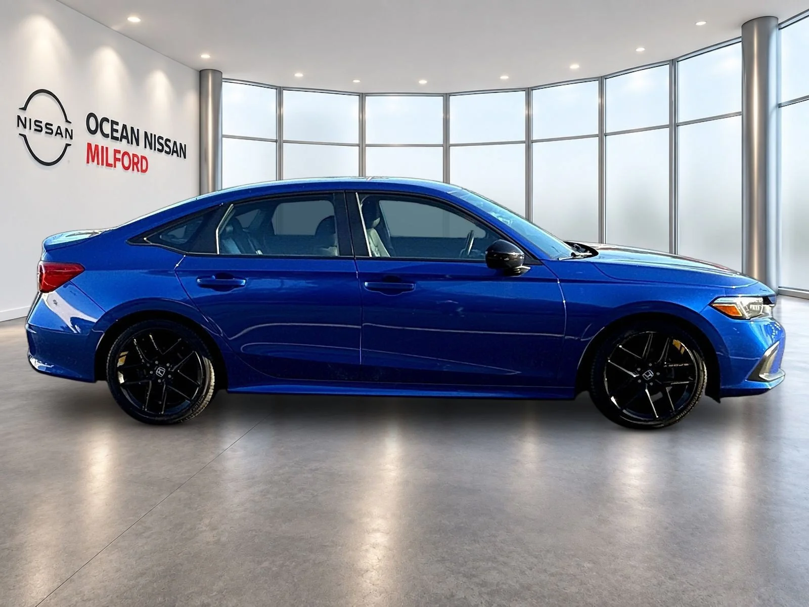 Used 2022 Aegean Blue Metallic Honda Sport image 4